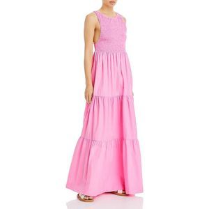 NWOT Pink Sleeveless Maxi Dress